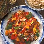 Chinese Steak With Peppers